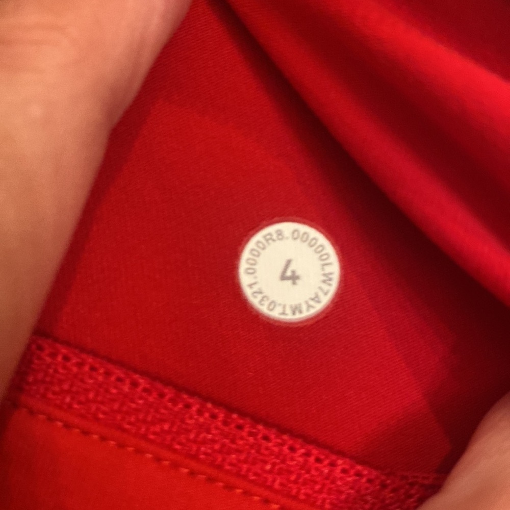 Lululemon speed up low rise lined shorts 4” - Picture 3 of 4